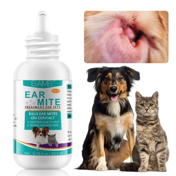 Ear cleaning for dogs and cats Elaimei