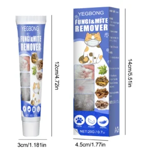 Crema antifúngica y antibacteriana para mascotas Yegbong