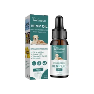 Aceite de CBD para mascotas estresadas, ansiosas o con dolor crónico Yegbong