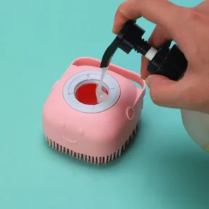 Esponja para mascotas de silicona